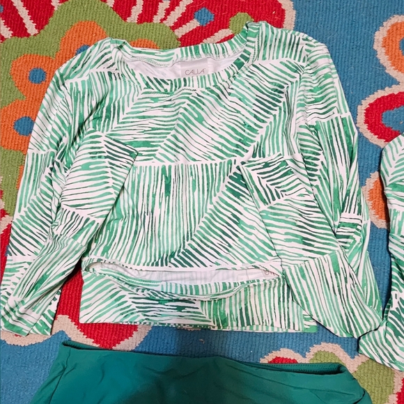 BNWOT CALIA BY CARRIE UNDERWOOD 3PIECE BATHING SUIT BUNDLE ALL SIZE XXS - Picture 2 of 4